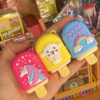 Paquete 12 pzas Balsamo Kawaii En forma de paleta $99
