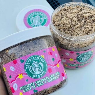 Exfoliante Corporal De Cafe, Aceite De Coco y Vitamina E