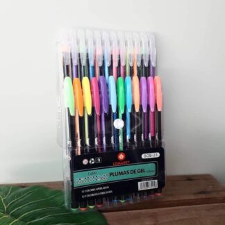 Set de plumas 24 pzas $45