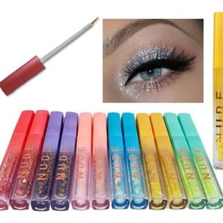 Gloss Nude Glitter y Hojuela