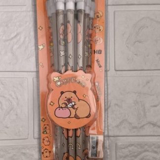 paquete de lápices Capibara $39 pz $55 por 2 paquetes