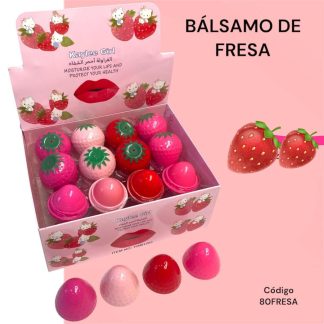 Bálsamo de fresita  $10 pz $60 la docena#