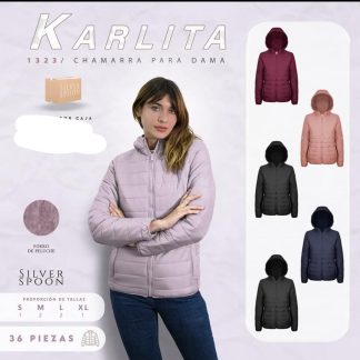 1324-KARLITA/ Chamarra de dama