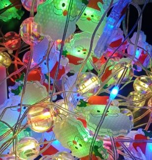 10233 serie santas con bolitas#