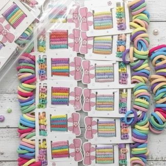 Paquete con donitas y pinzas$10 pz $20 por 3 piezas