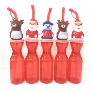 Vaso navideño con luz