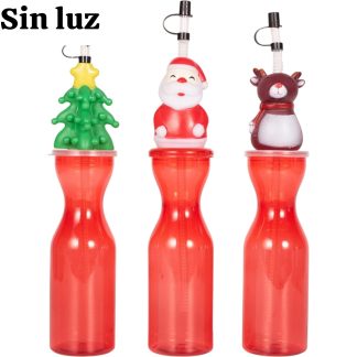 Vaso navideño sin luz#