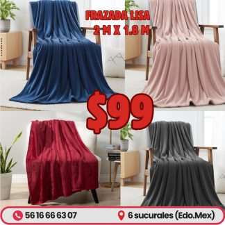 Frazada lisa
