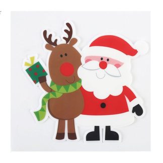 Pegatinas navideñas para ventana