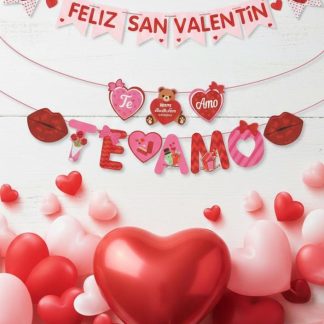 Guirnalda de san Valentin $25 pz 5 por $100