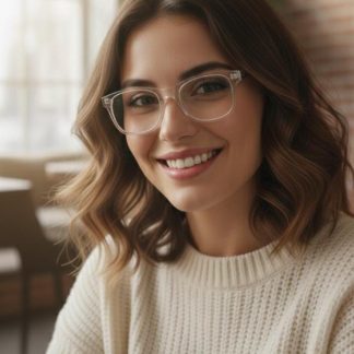 Lentes transparentes#