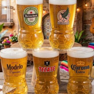 VASO CERVECERO DE VIDRIO