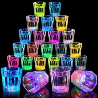Vasos Shot Con Luz#