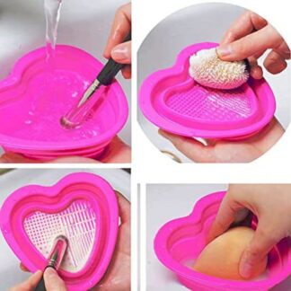 Corazón Limpiador de brochas