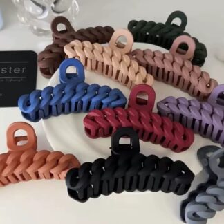 Pinza de plástico Trenzada $10pz $100dcn