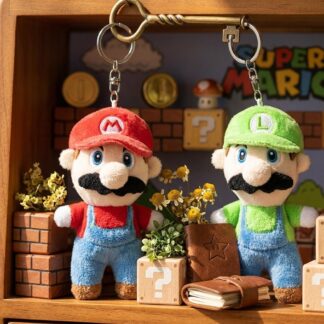 Llavero de peluche Mario Bross#