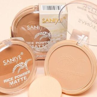 R1025F Polvo Compacto de Arroz Matte Poreless Saniye#