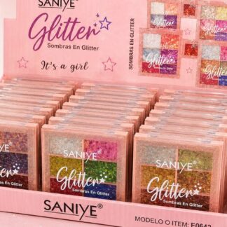 E0642 Paleta de Sombras Glitter#