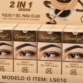 LS010 Polvo y Gel para Cejas 2 en 1#