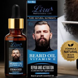 Aceite para Crecimiento de Barba#