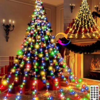 JDJ6682 Luz Colgante Tipo Árbol de Navidad#