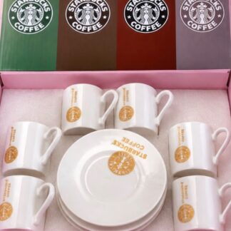 Mini Juego de Té de Cerámica Starbucks#