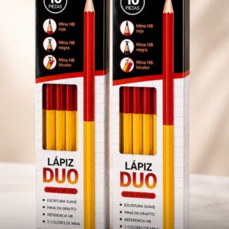 CQ-15 Lápiz DUO Jumbo $6pz o $50 Caja de 10 pzs#
