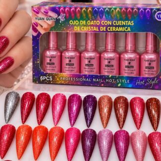 Gelish Efecto Ojo de Gato Mod.3 $25pz o Gama $135 6pzs A-L263