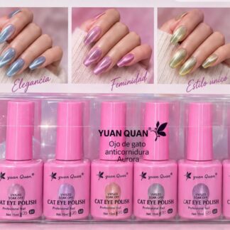 Gelish Efecto de Gato Mod.1 $20pz o $190 Gama 10 pzs